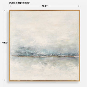 Foggy Morning Hand Painted Canvas - bold and creative art for unique interior décor | Image 7 | InSTYLE Home & Rugs