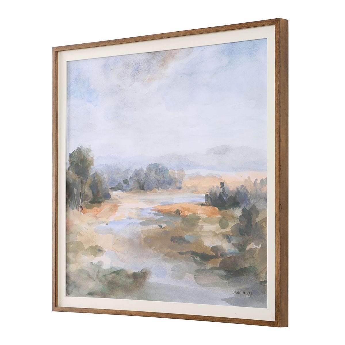 River Afternoon Framed Print - eye-catching art pieces to enhance your home design | Image 4 | InSTYLE Home & Rugs