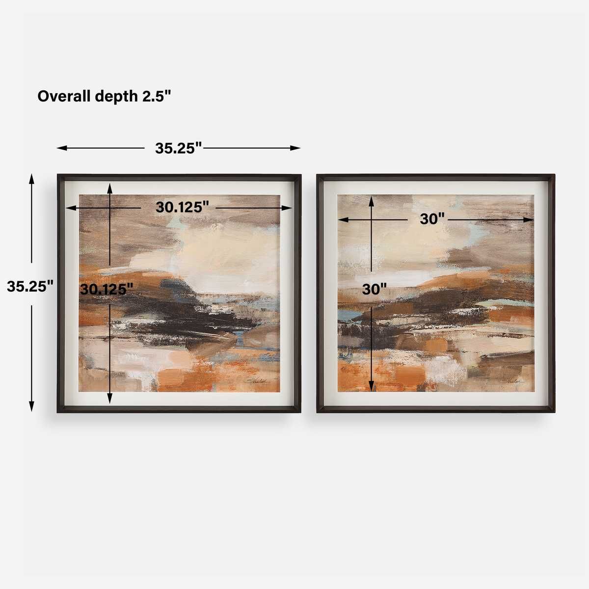Cinnamon Shore Framed Prints, S/2 - timeless artwork that brings character to any space | Image 7 | InSTYLE Home & Rugs