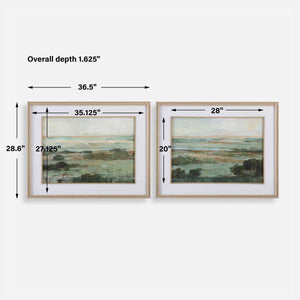 Warm Valley Framed Prints, S/2 - timeless artwork that brings character to any space | Image 7 | InSTYLE Home & Rugs