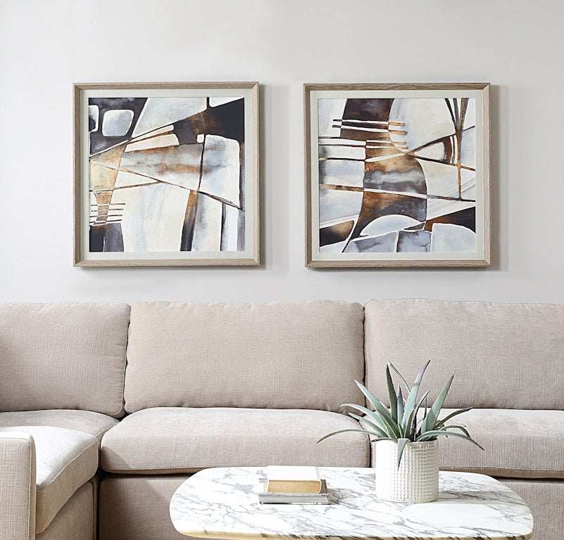 Vetrina Framed Prints, S/2 - bold and creative art for unique interior décor | Image 1 | InSTYLE Home & Rugs