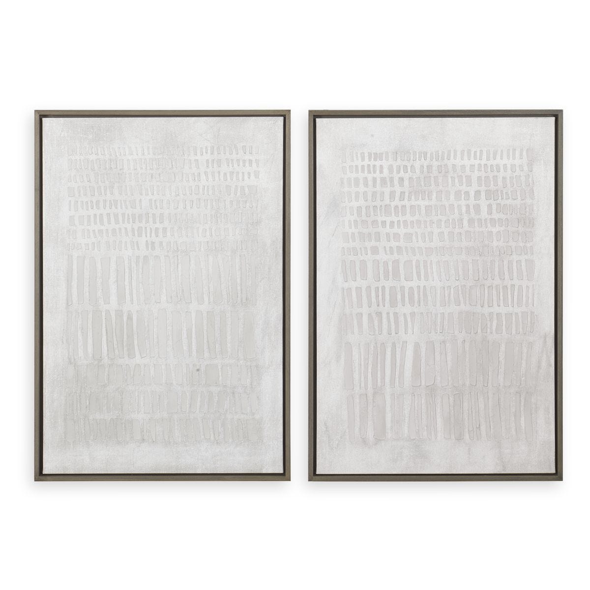 Social Theory Framed Canvases, S/2 - eye-catching art pieces to enhance your home design | Image 2 | InSTYLE Home & Rugs