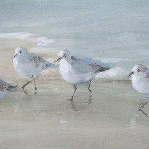 Tranquil Shorebirds on the Sand Framed Print - bold and creative art for unique interior décor | Image 4 | InSTYLE Home & Rugs