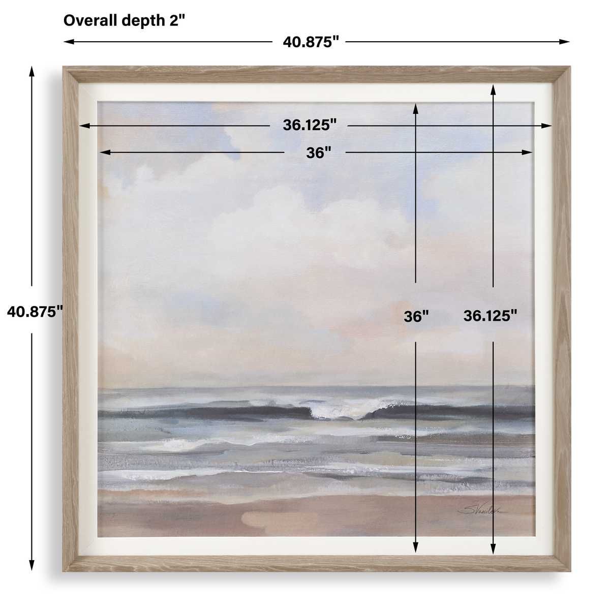Haze Framed Print - bold and creative art for unique interior décor | Image 7 | InSTYLE Home & Rugs