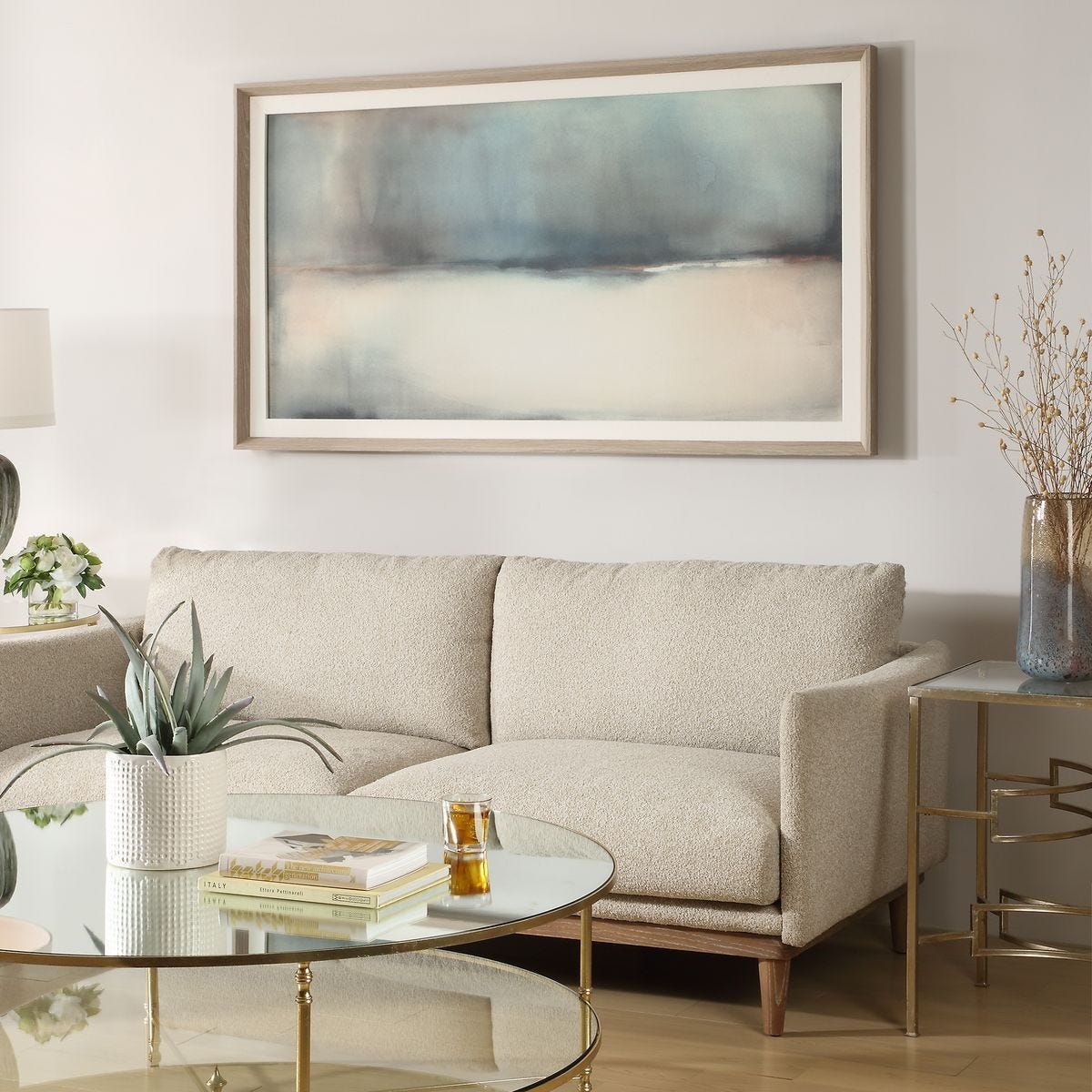 Deep Rains Framed Print - timeless artwork that brings character to any space | Image 3 | InSTYLE Home & Rugs