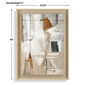 Hide & Seek Hand Painted Canvas - eye-catching art pieces to enhance your home design | Image 7 | InSTYLE Home & Rugs