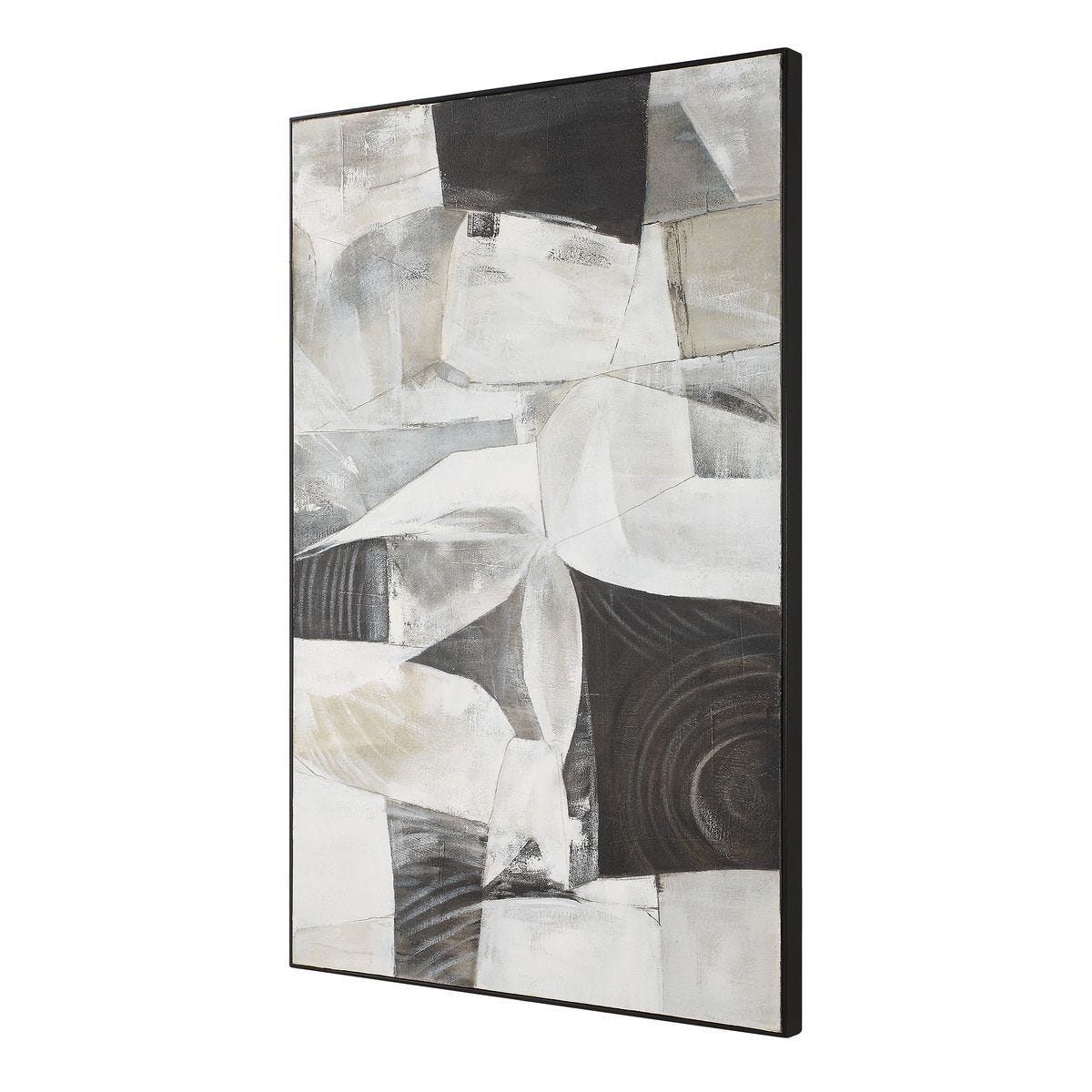 Folding Time Framed Canvas - timeless artwork that brings character to any space | Image 4 | InSTYLE Home & Rugs