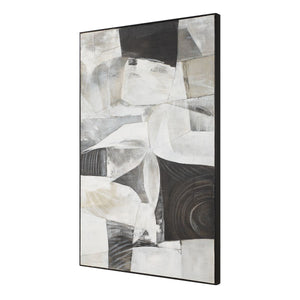 Folding Time Framed Canvas - timeless artwork that brings character to any space | Image 4 | InSTYLE Home & Rugs