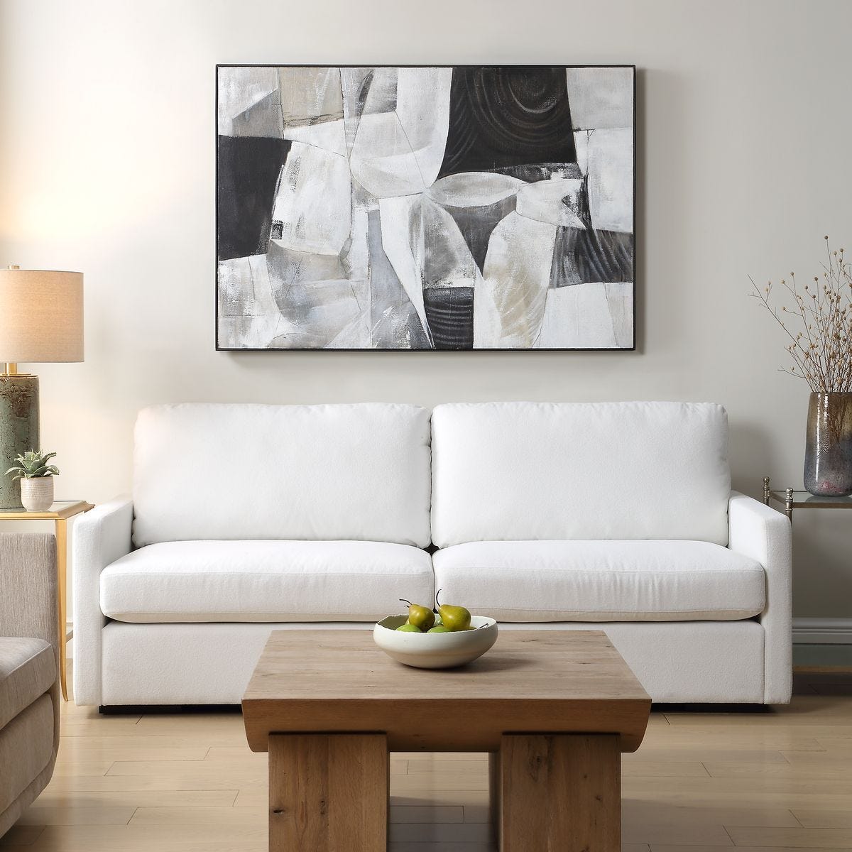 Folding Time Framed Canvas - timeless artwork that brings character to any space | Image 1 | InSTYLE Home & Rugs