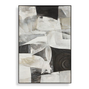 Folding Time Framed Canvas - timeless artwork that brings character to any space | Image 2 | InSTYLE Home & Rugs