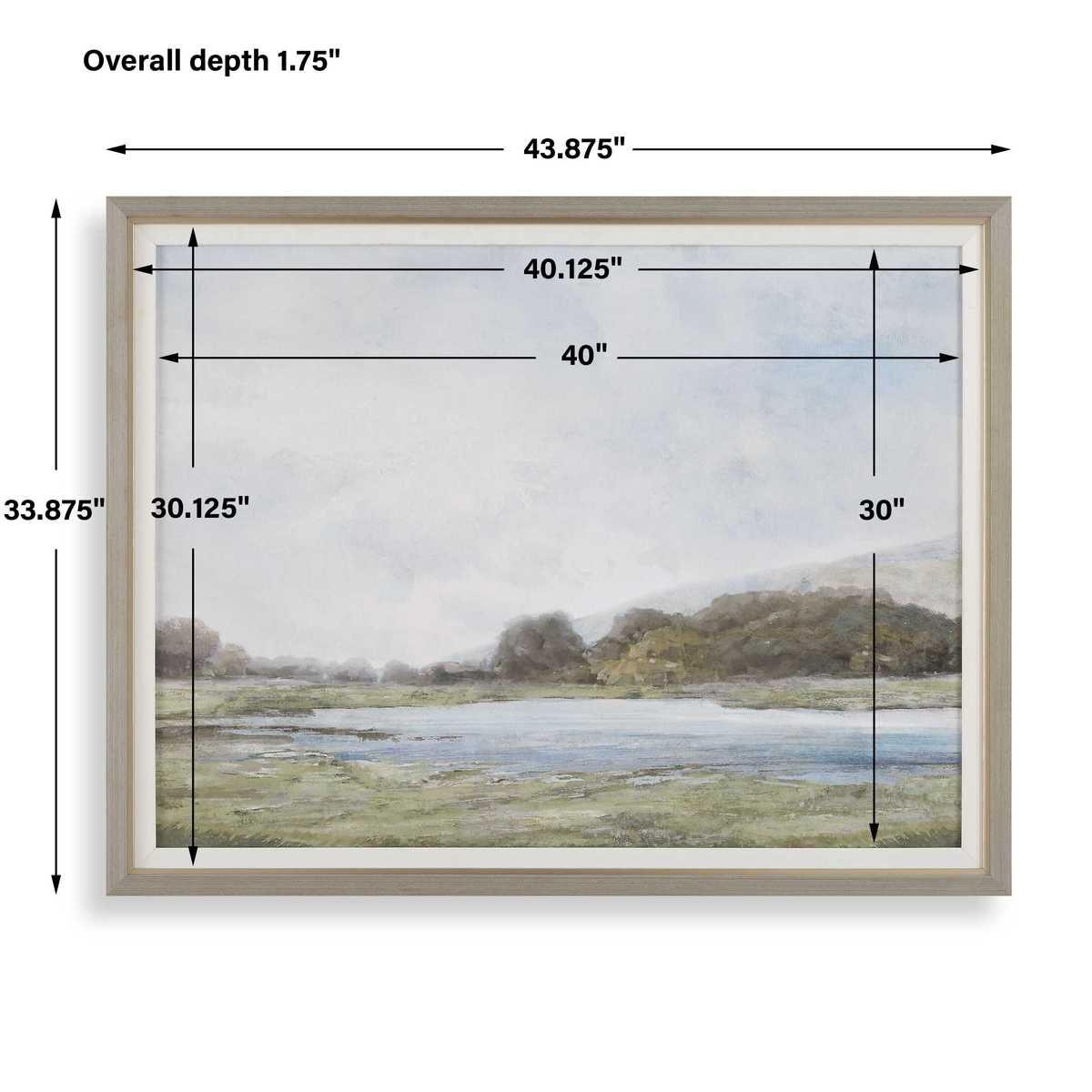 Restful Vista- Awe Framed Print - eye-catching art pieces to enhance your home design | Image 6 | InSTYLE Home & Rugs
