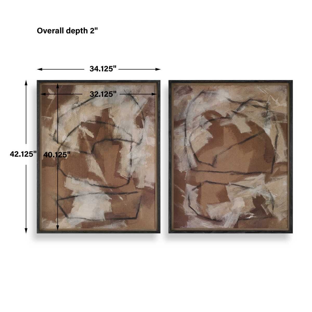 Rush & Dash Framed Prints, S/2 - timeless artwork that brings character to any space | Image 7 | InSTYLE Home & Rugs