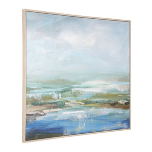 Lush Valley Framed Canvas - bold and creative art for unique interior décor | Image 4 | InSTYLE Home & Rugs