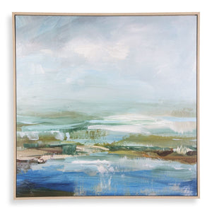 Lush Valley Framed Canvas - bold and creative art for unique interior décor | Image 2 | InSTYLE Home & Rugs