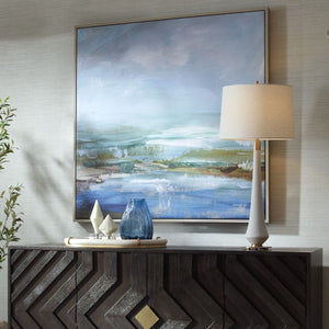 Lush Valley Framed Canvas - bold and creative art for unique interior décor | Image 3 | InSTYLE Home & Rugs