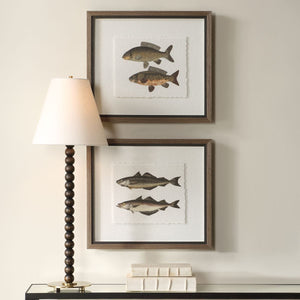The Catch Framed Prints, S/2 - bold and creative art for unique interior décor | Image 1 | InSTYLE Home & Rugs