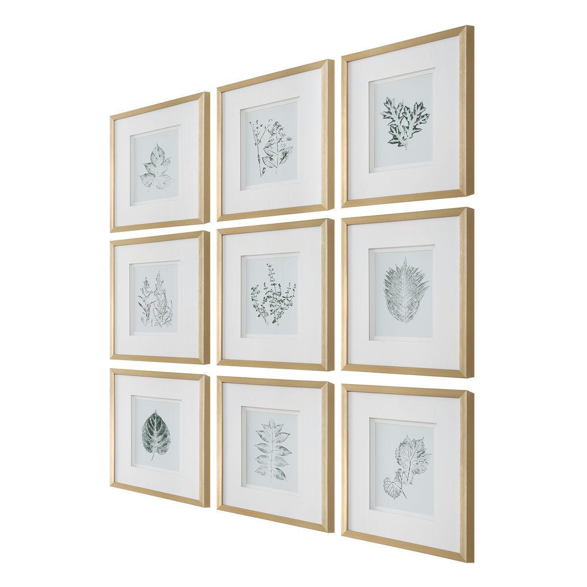 Nature's Script Framed Prints, S/9 - eye-catching art pieces to enhance your home design | Image 4 | InSTYLE Home & Rugs