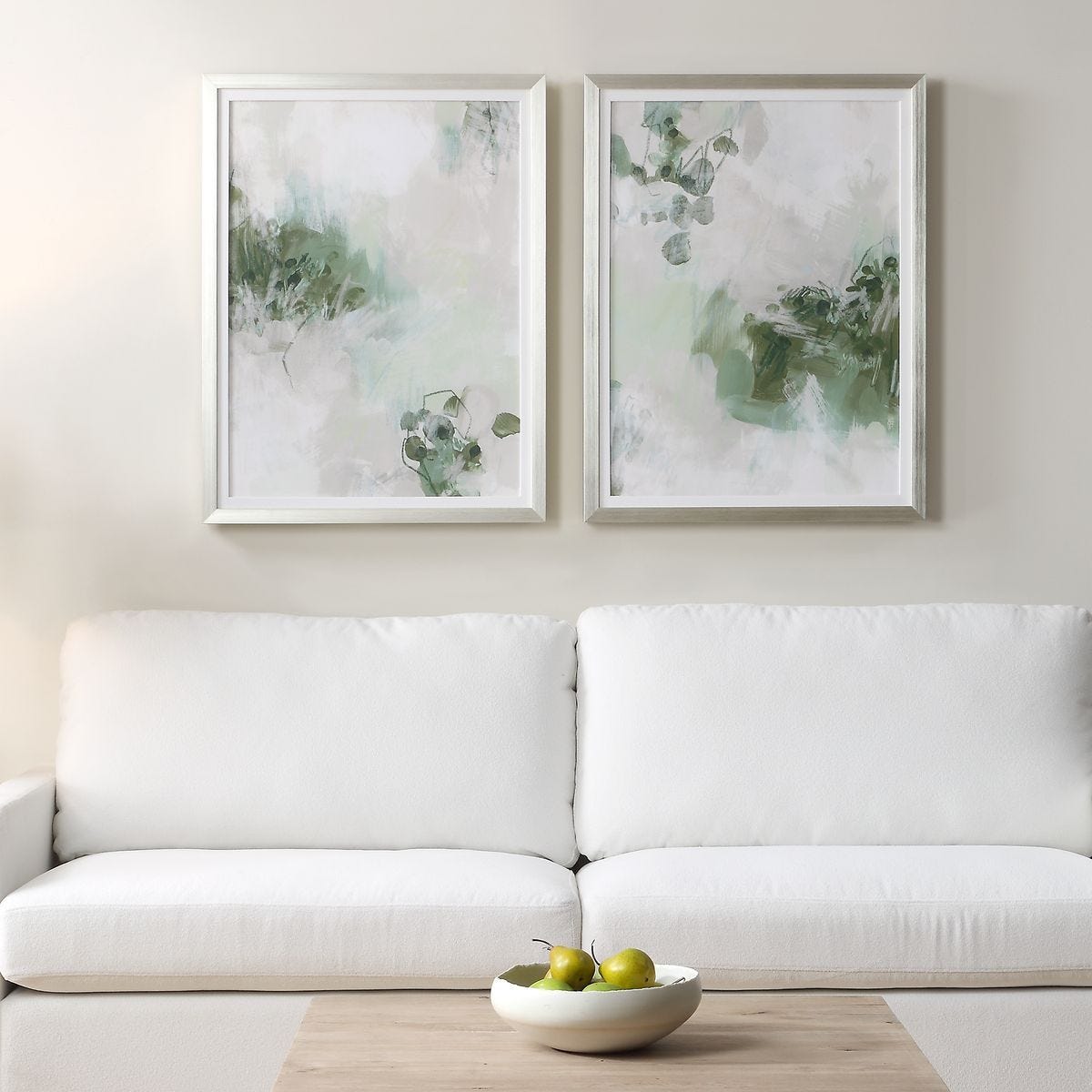 Custom Lilypond Dream Framed Prints, S/2 - bold and creative art for unique interior décor | Image 1 | InSTYLE Home & Rugs