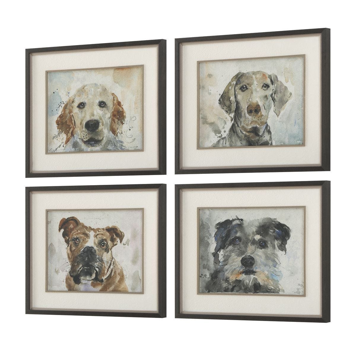 Dog Days Framed Prints, S/4 - timeless artwork that brings character to any space | Image 4 | InSTYLE Home & Rugs