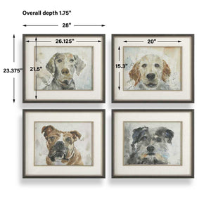 Dog Days Framed Prints, S/4 - timeless artwork that brings character to any space | Image 7 | InSTYLE Home & Rugs
