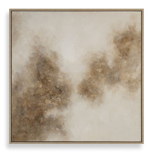 Up In Smoke Hand Painted Canvas - bold and creative art for unique interior décor | Image 2 | InSTYLE Home & Rugs