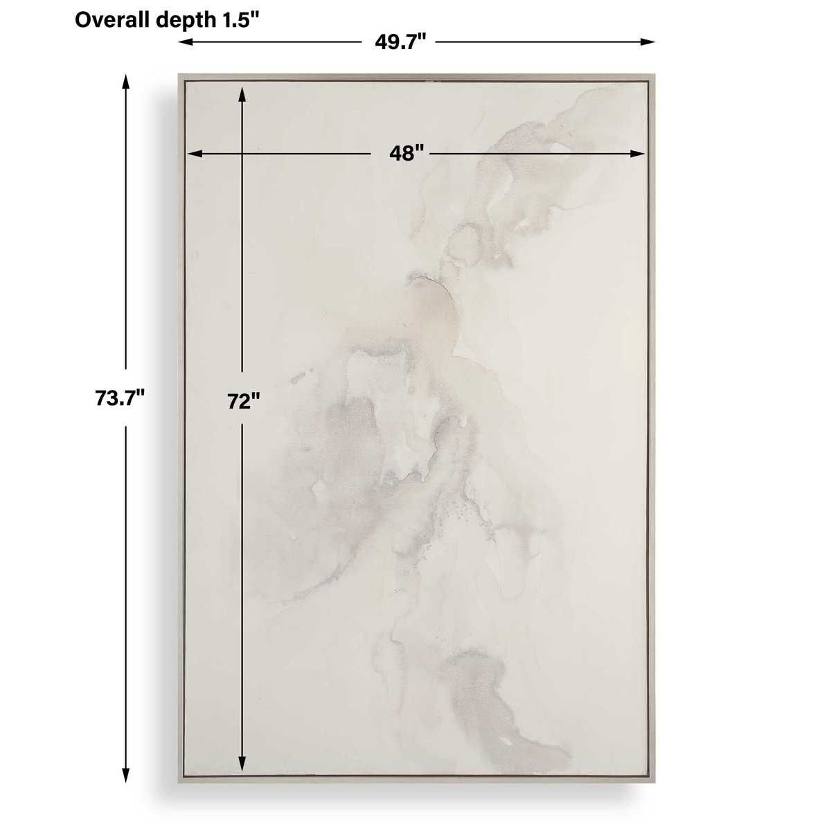 Evaporate Hand Painted Canvas - bold and creative art for unique interior décor | Image 6 | InSTYLE Home & Rugs