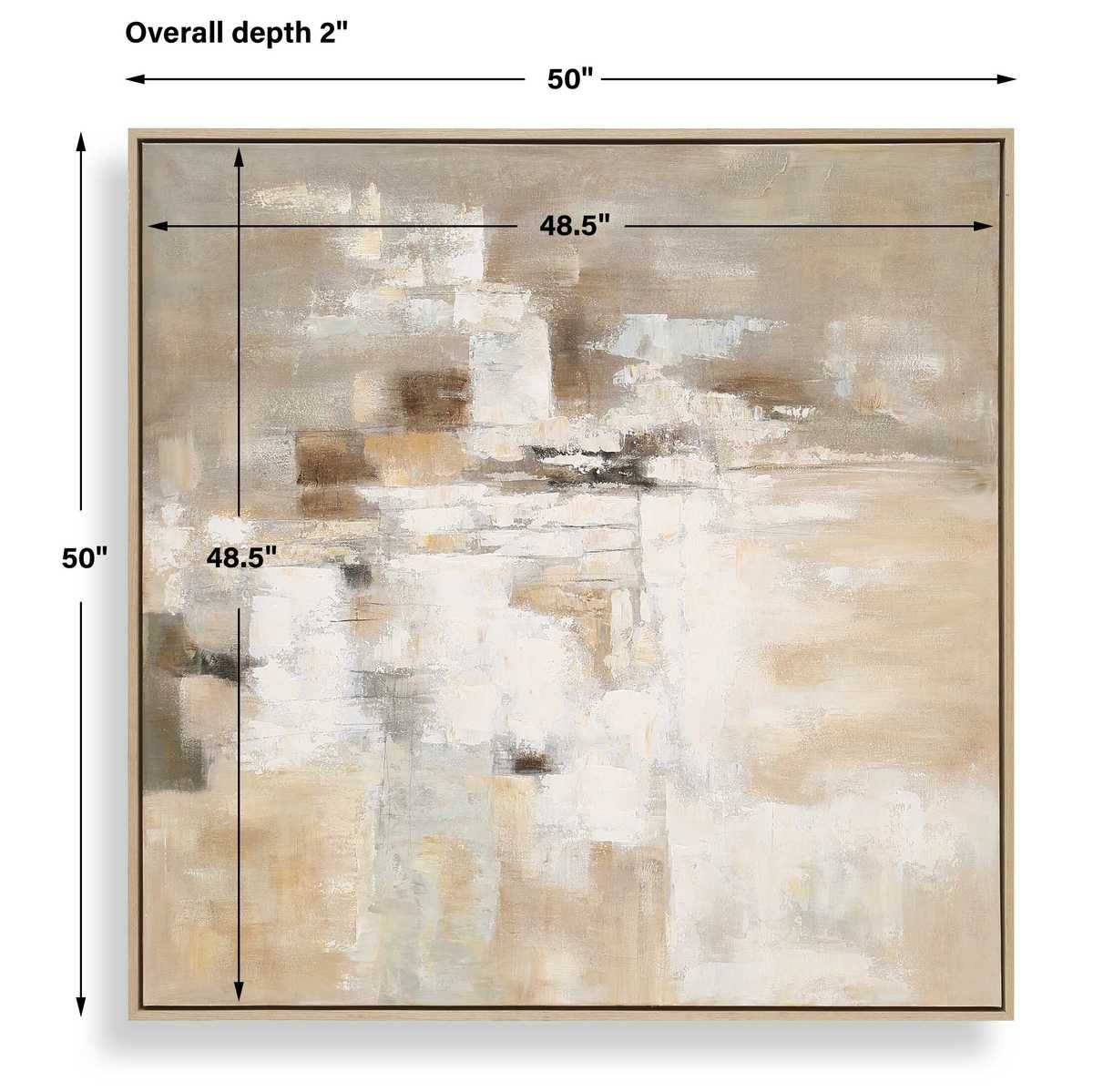 Time to Time Hand Painted Canvas - timeless artwork that brings character to any space | Image 5 | InSTYLE Home & Rugs