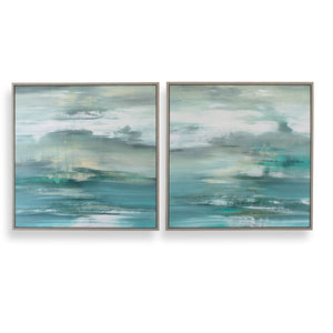 Tranquil State of Mind, Framed Canvases, S/2 - timeless artwork that brings character to any space | Image 2 | InSTYLE Home & Rugs