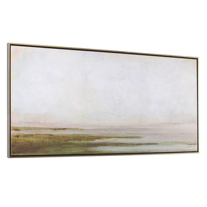 Hazy Lake Framed Canvas - eye-catching art pieces to enhance your home design | Image 4 | InSTYLE Home & Rugs