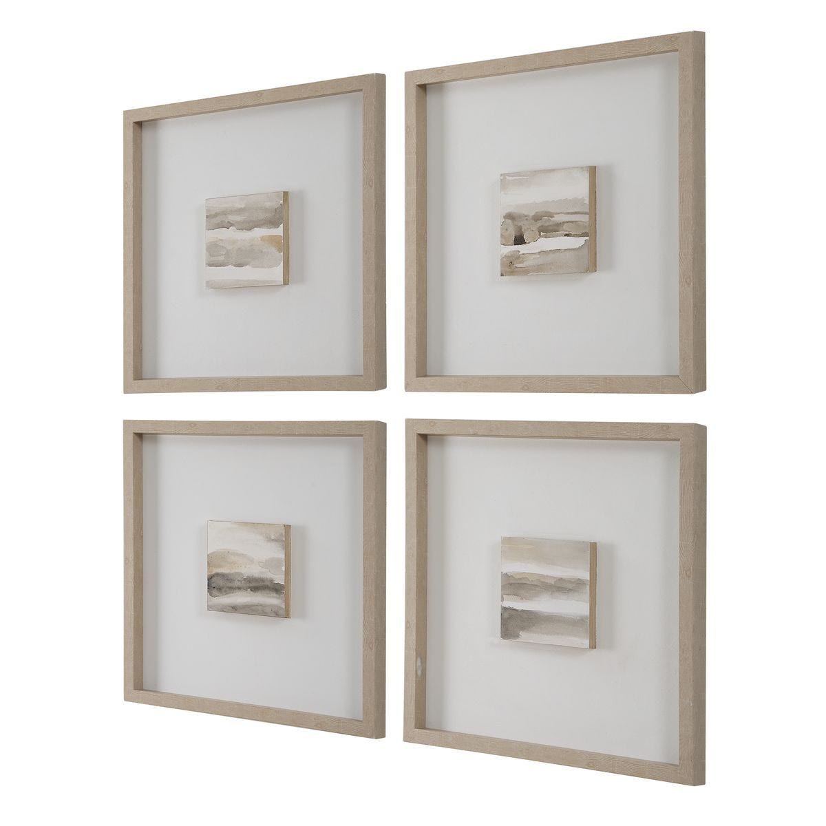 Studying Sepia Hand Painted Canvases, S/4 - bold and creative art for unique interior décor | Image 4 | InSTYLE Home & Rugs