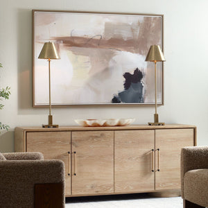 Bluster Framed Canvas - timeless artwork that brings character to any space | Image 3 | InSTYLE Home & Rugs