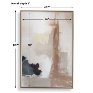 Bluster Framed Canvas - timeless artwork that brings character to any space | Image 5 | InSTYLE Home & Rugs