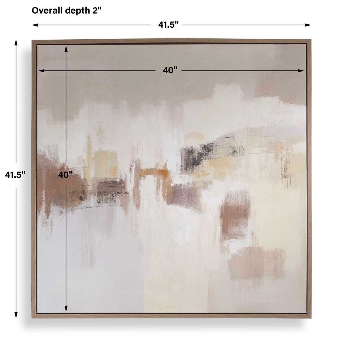 Daybreak Framed Canvas - timeless artwork that brings character to any space | Image 5 | InSTYLE Home & Rugs