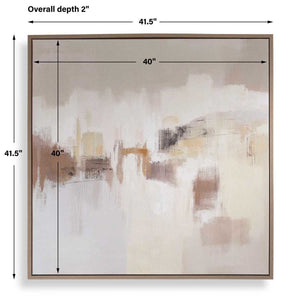 Daybreak Framed Canvas - timeless artwork that brings character to any space | Image 5 | InSTYLE Home & Rugs