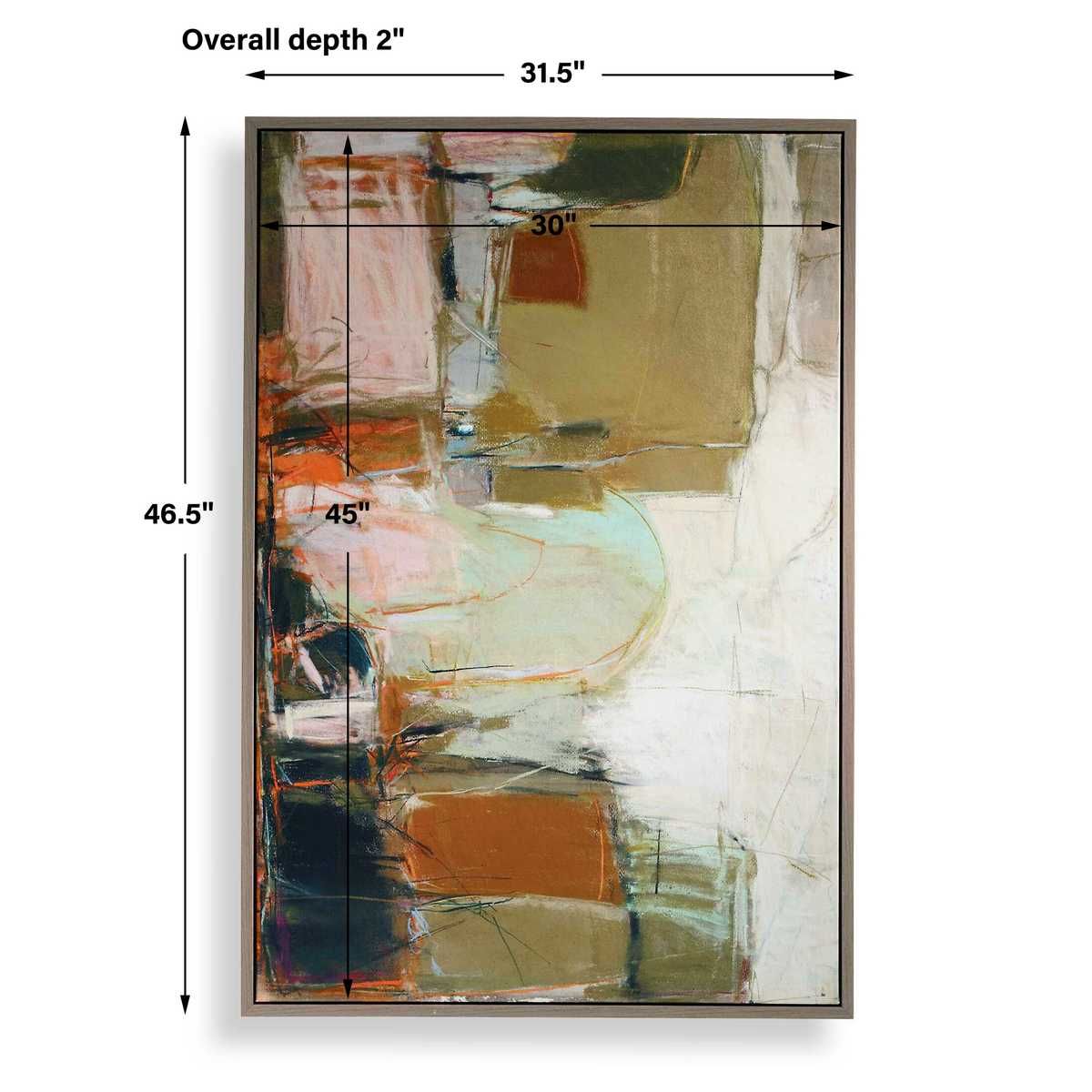 Palace Walls Framed Canvas - timeless artwork that brings character to any space | Image 5 | InSTYLE Home & Rugs