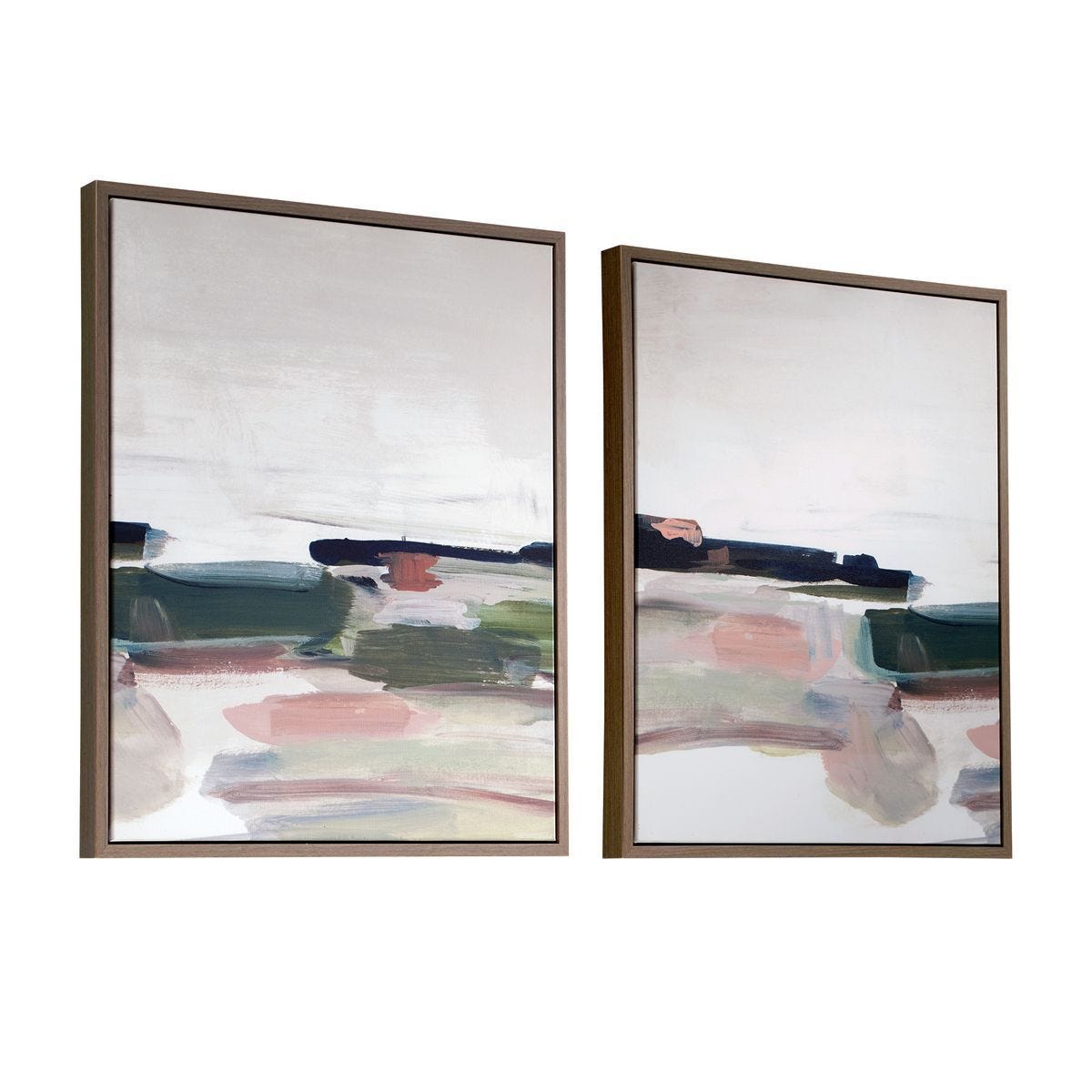 Just Peaking Framed Canvases, S/2 - timeless artwork that brings character to any space | Image 3 | InSTYLE Home & Rugs