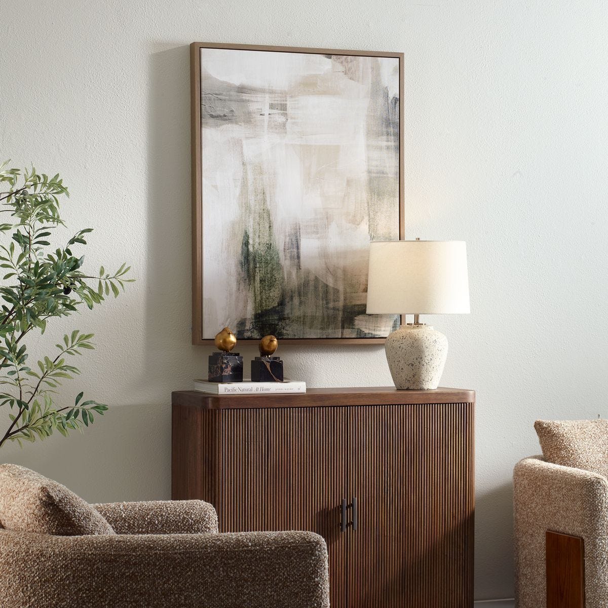 Subliminal Drift Framed Canvas - timeless artwork that brings character to any space | Image 3 | InSTYLE Home & Rugs