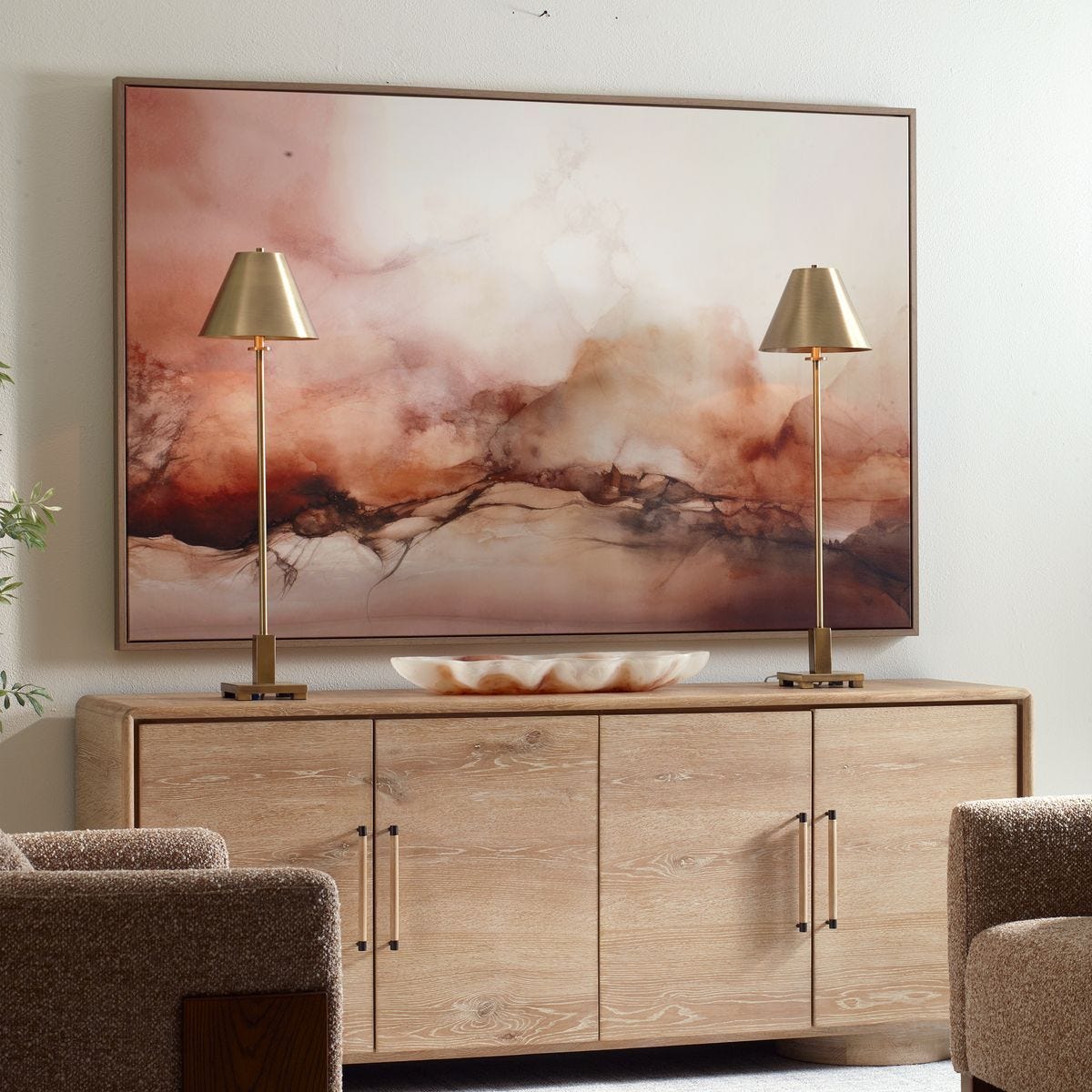 Rise Framed Canvas - eye-catching art pieces to enhance your home design | Image 3 | InSTYLE Home & Rugs
