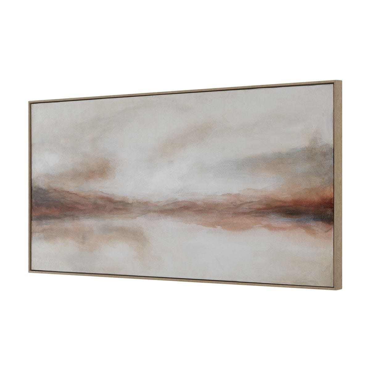 Haze in the Horizon Hand Painted Canvas - eye-catching art pieces to enhance your home design | Image 4 | InSTYLE Home & Rugs