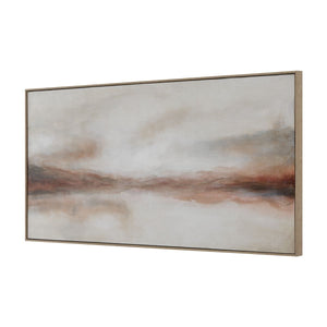 Haze in the Horizon Hand Painted Canvas - eye-catching art pieces to enhance your home design | Image 4 | InSTYLE Home & Rugs
