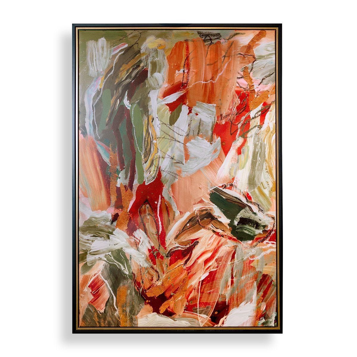 Garden City Framed Canvas - eye-catching art pieces to enhance your home design | Image 1 | InSTYLE Home & Rugs