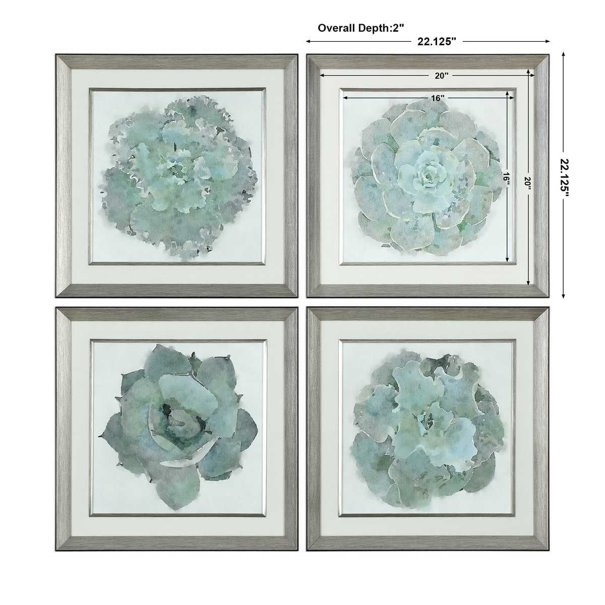 Natural Beauties Framed Prints, S/4 - eye-catching art pieces to enhance your home design | Image 6 | InSTYLE Home & Rugs