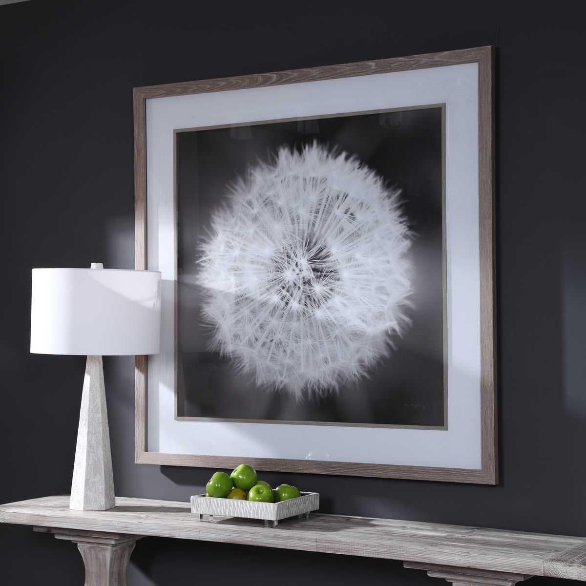Dandelion Seedhead Framed Print - bold and creative art for unique interior décor | Image 4 | InSTYLE Home & Rugs