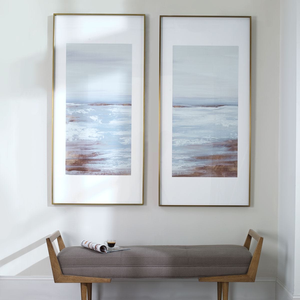 Coastline Framed Prints, S/2 - timeless artwork that brings character to any space | Image 1 | InSTYLE Home & Rugs