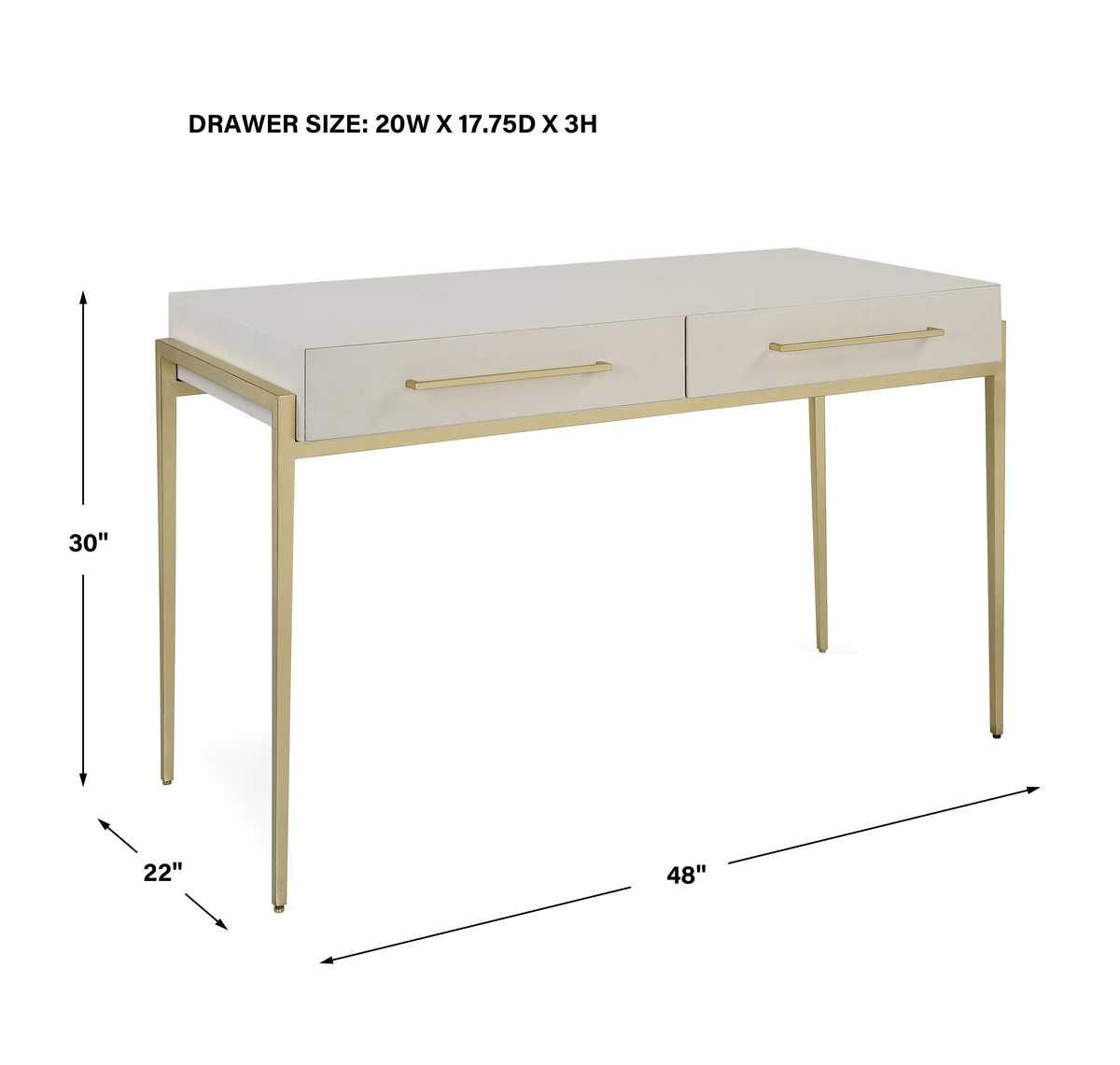 Jewel Desk - functional desk for home offices | Image 9 | InSTYLE Home & Rugs