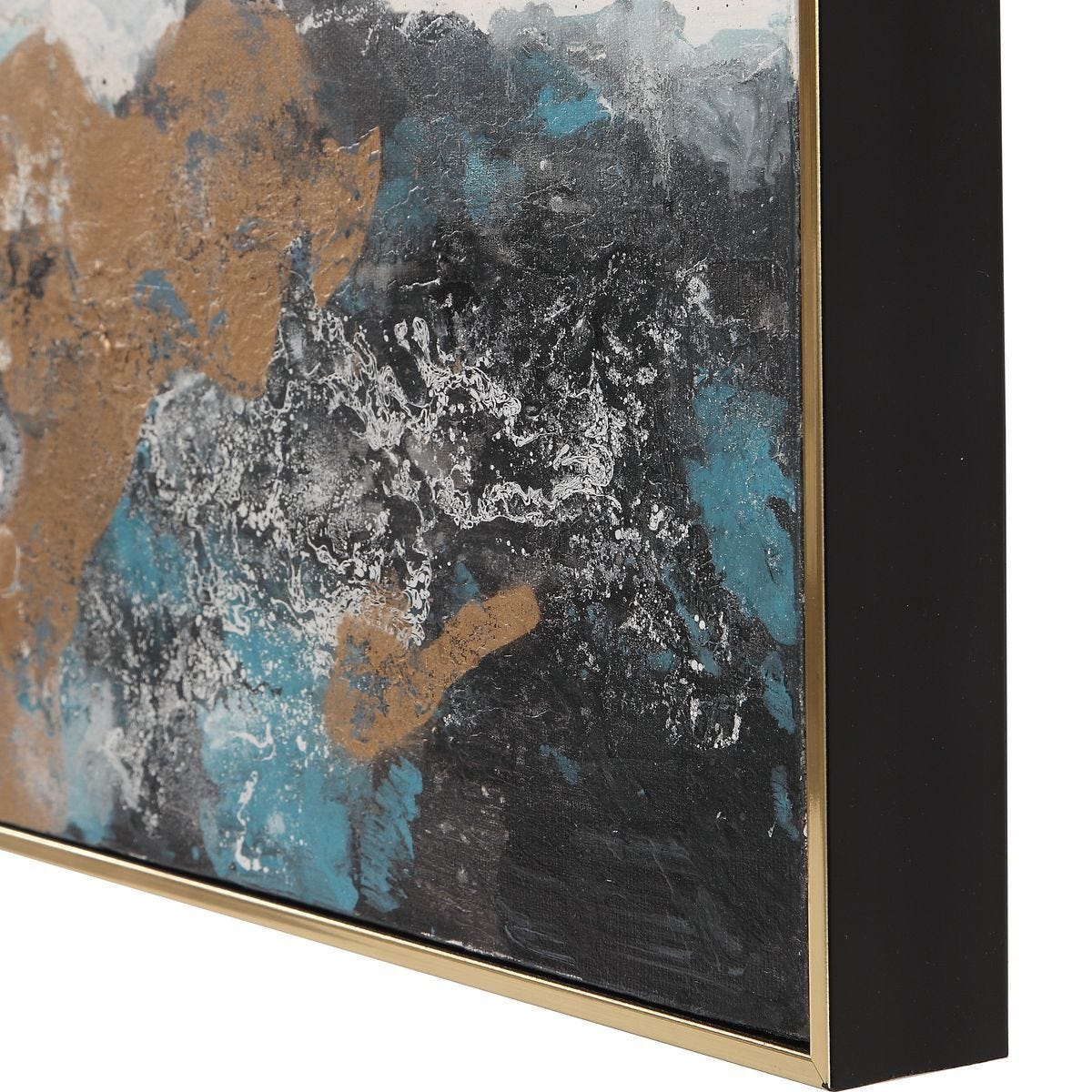 Crashing Waves Hand Painted Canvases, S/3 - bold and creative art for unique interior décor | Image 4 | InSTYLE Home & Rugs