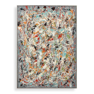 Organized Chaos Hand Painted Canvas - timeless artwork that brings character to any space | Image 2 | InSTYLE Home & Rugs