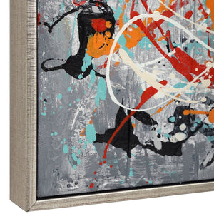 Organized Chaos Hand Painted Canvas - timeless artwork that brings character to any space | Image 5 | InSTYLE Home & Rugs