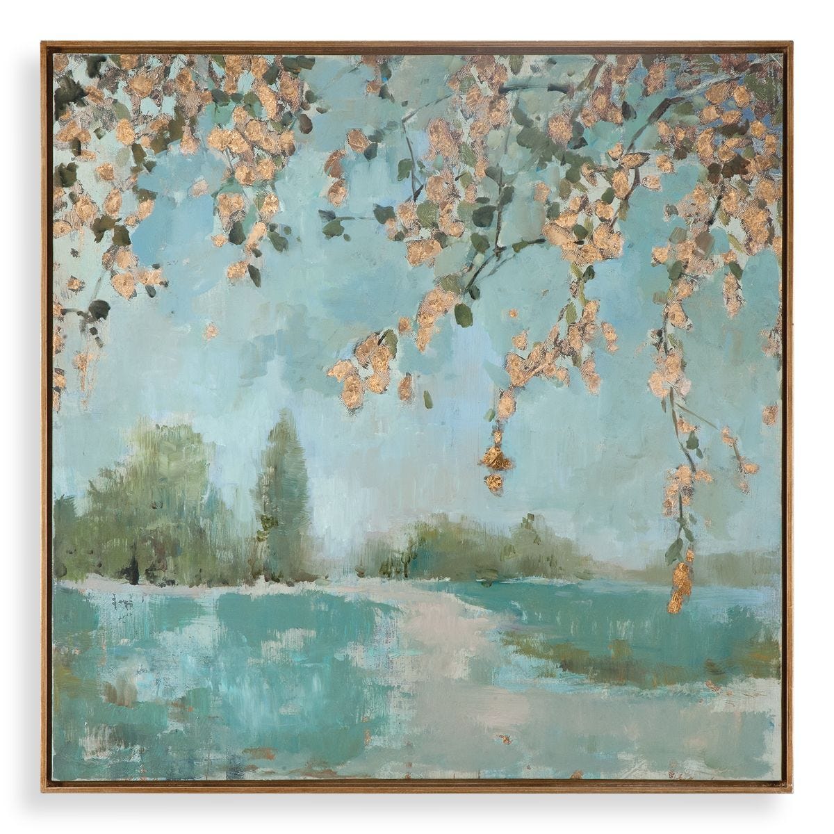 Peaceful Hand Painted Canvas - eye-catching art pieces to enhance your home design | Image 2 | InSTYLE Home & Rugs