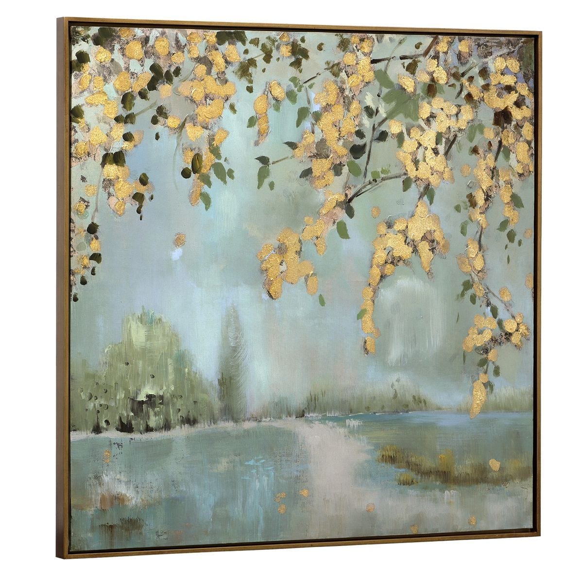 Peaceful Hand Painted Canvas - eye-catching art pieces to enhance your home design | Image 3 | InSTYLE Home & Rugs